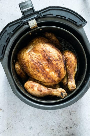 Air Fryer Whole Chicken - Budget Delicious