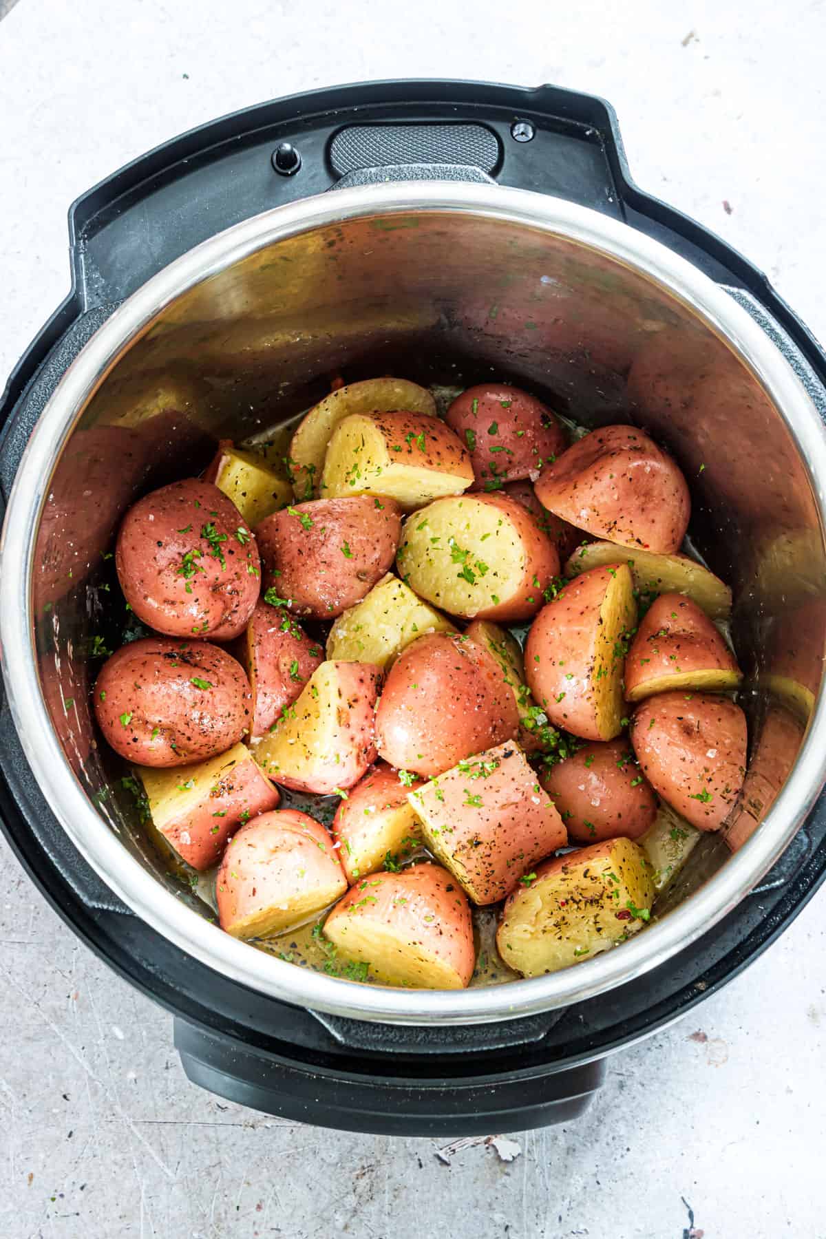 Pressure cooker best sale mini potatoes