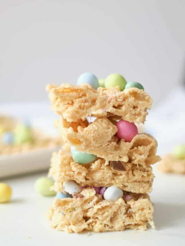 Easter No Bake Chex Bars Story