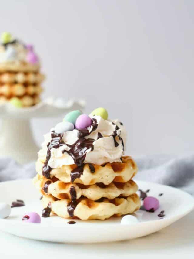 Easter Biscuit Waffles Story