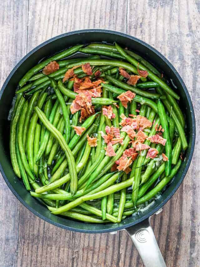 Quick and Easy Smothered Green Beans Story