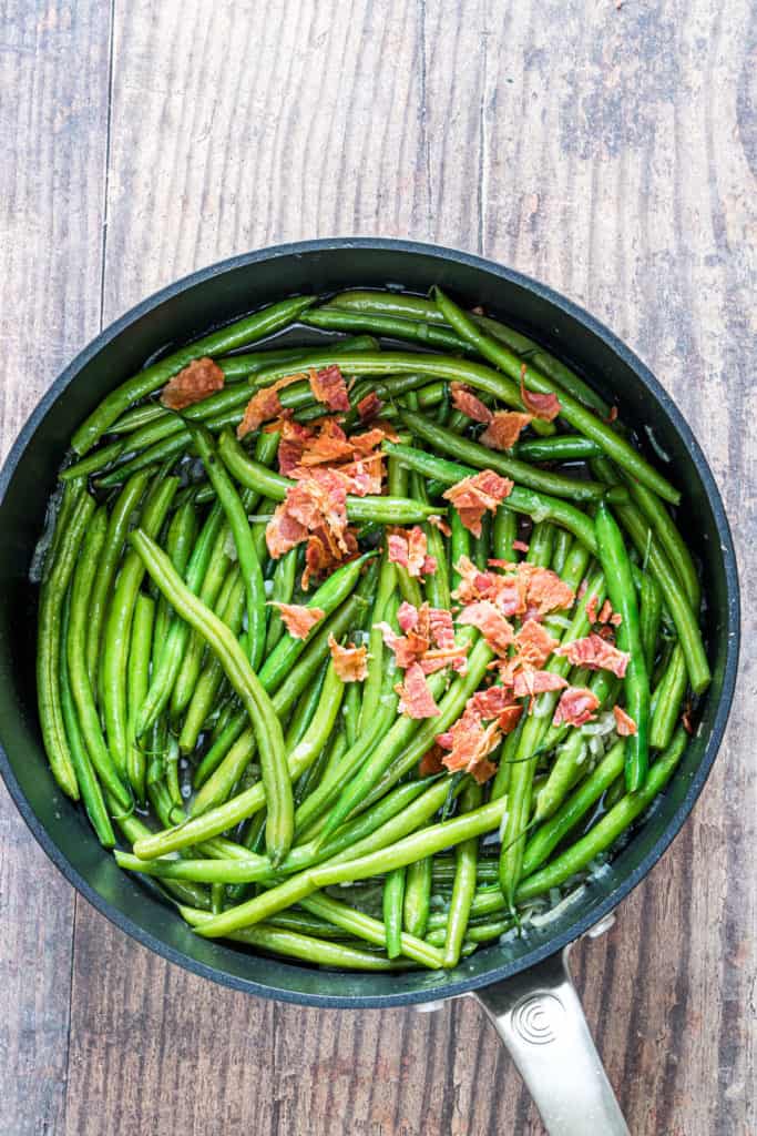 Smothered Green Beans - Budget Delicious