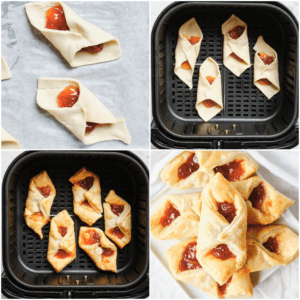 Air Fryer Puff Pastry Breakfast Bites - Budget Delicious