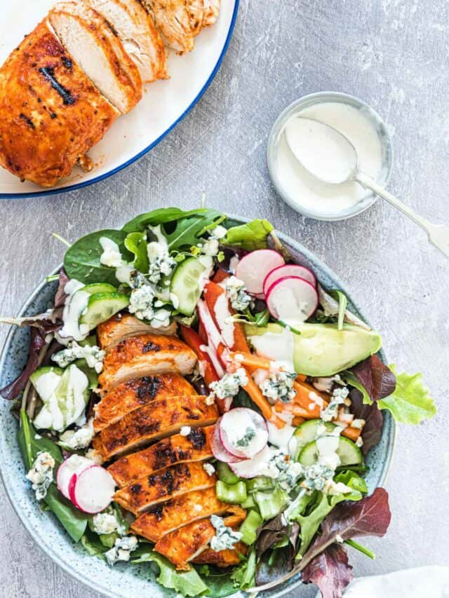 Buffalo Chicken Salad Recipe Story