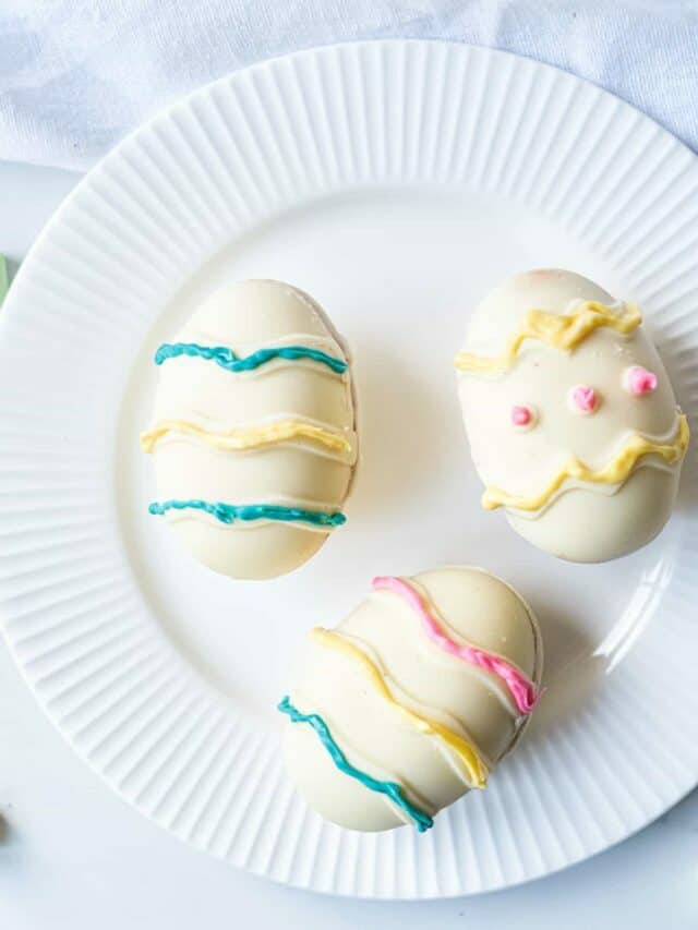 Easter Egg Hot Chocolate Bombs Story