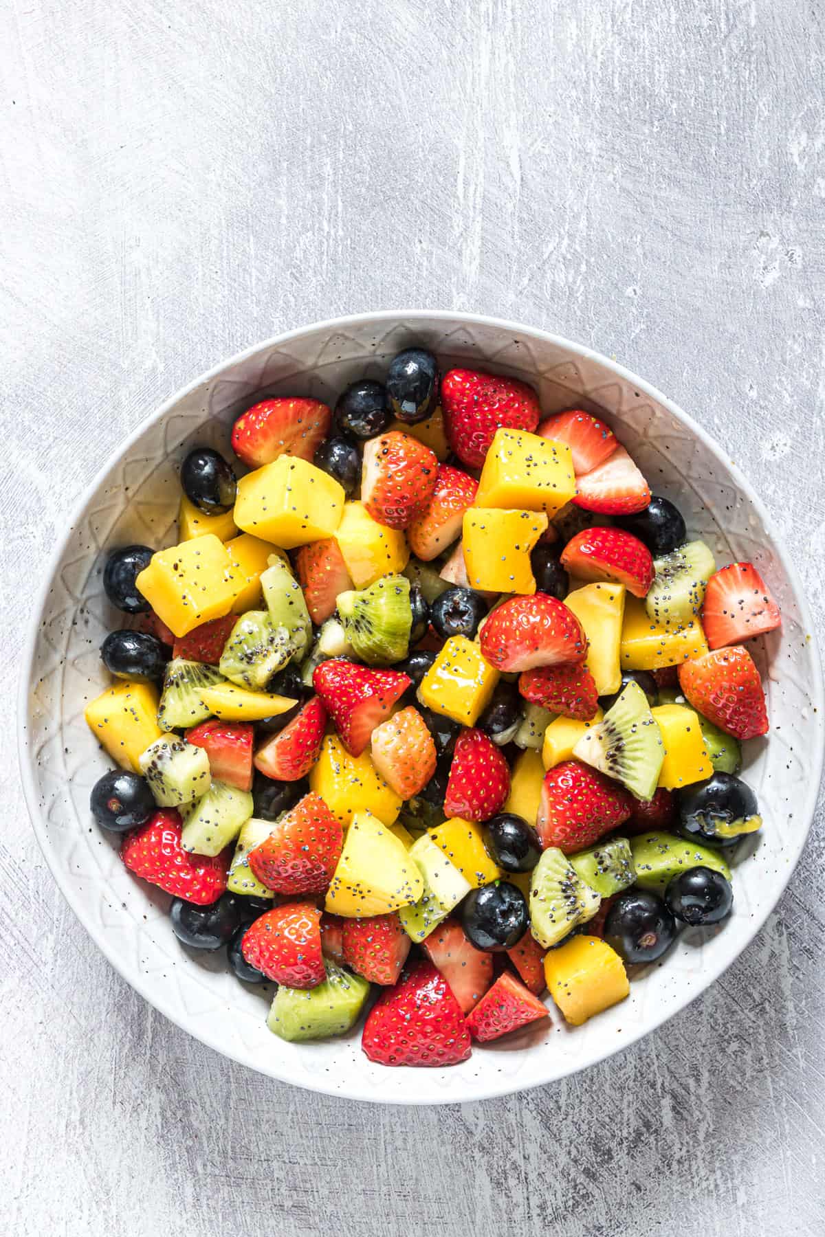 Fruit Salad With Poppy Seed Dressing