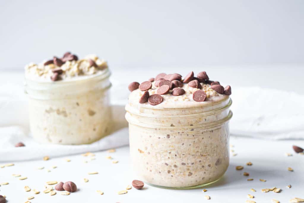 Cookie Dough Overnight Oats - Budget Delicious