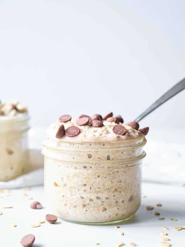 Cookie Dough Overnight Oats Story