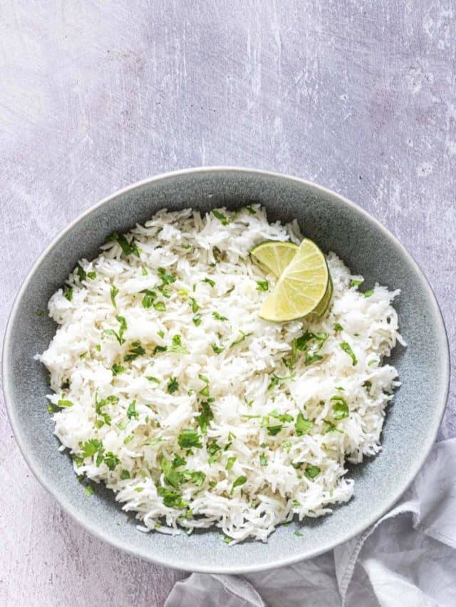 How To Make Instant Pot Cilantro Lime Rice – Chipotle Copycat Story