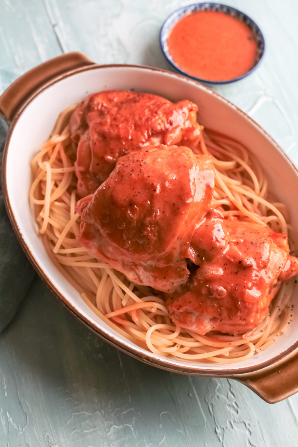 Instant Pot Chicken Paprikash - Budget Delicious