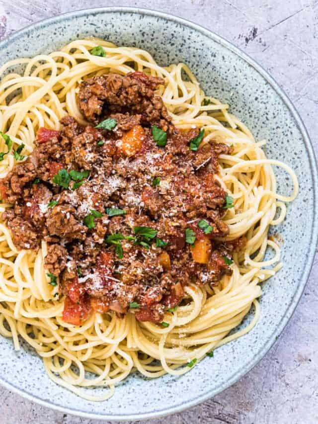 How To Make Instant Pot Bolognese Sauce Story