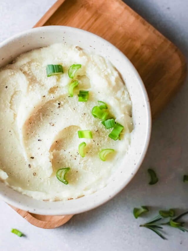Creamy Garlic Mashed Potatoes Story