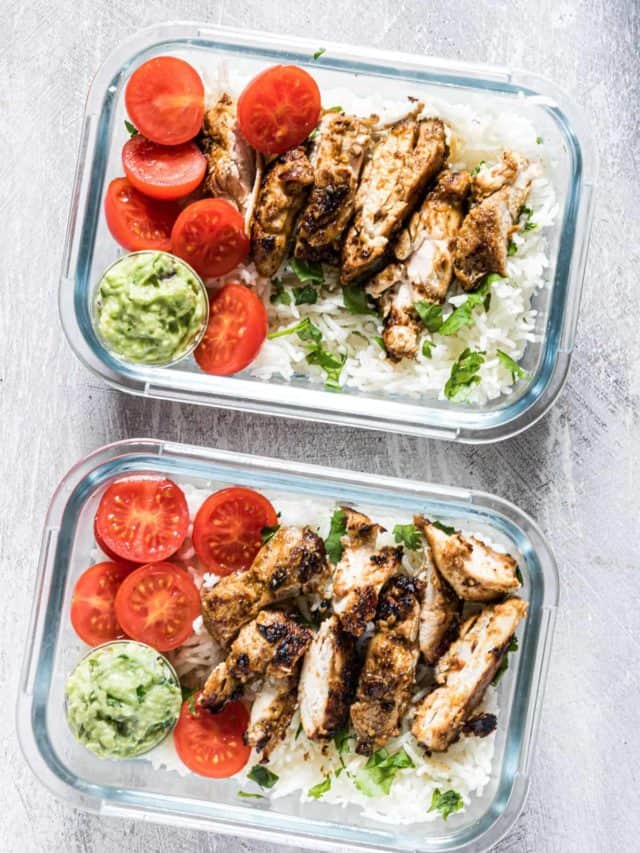 Meal Prep Chicken and Rice (20 Minutes) Story