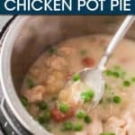 chicken pot pie in an instant pot