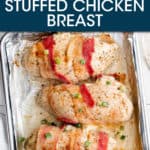 BACON WRAPPED CHICKEN BREASTS ON A SHEET PAN