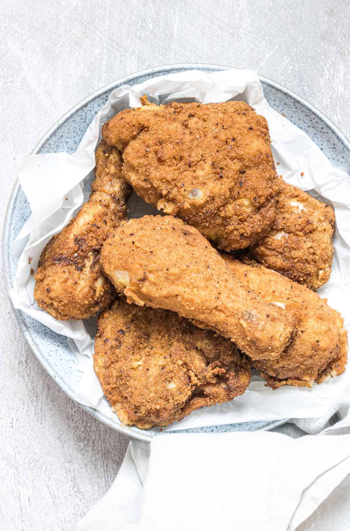 BREADED CHICKEN THIGHS  Emeril Lagasse Power Air Fryer 360 