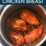 FOUR SEASONED CHICKEN BREASTS IN AN INSTANT POT