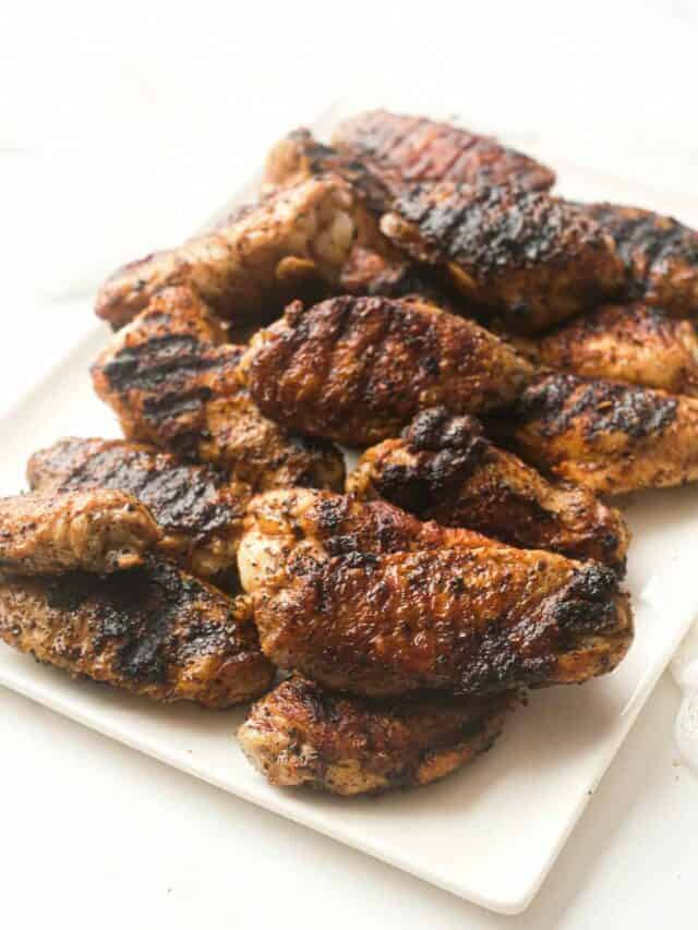 Grilled Chicken Wings Recipe Story